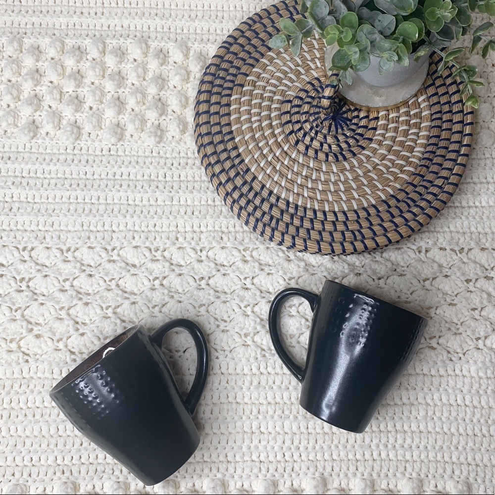 Gourmet BASICS MIKASA Ceramic Cup Mug Set “Mocha” Coffee Tea